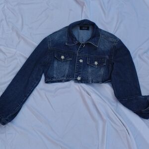 Cider Dark Blue Jean Jacket